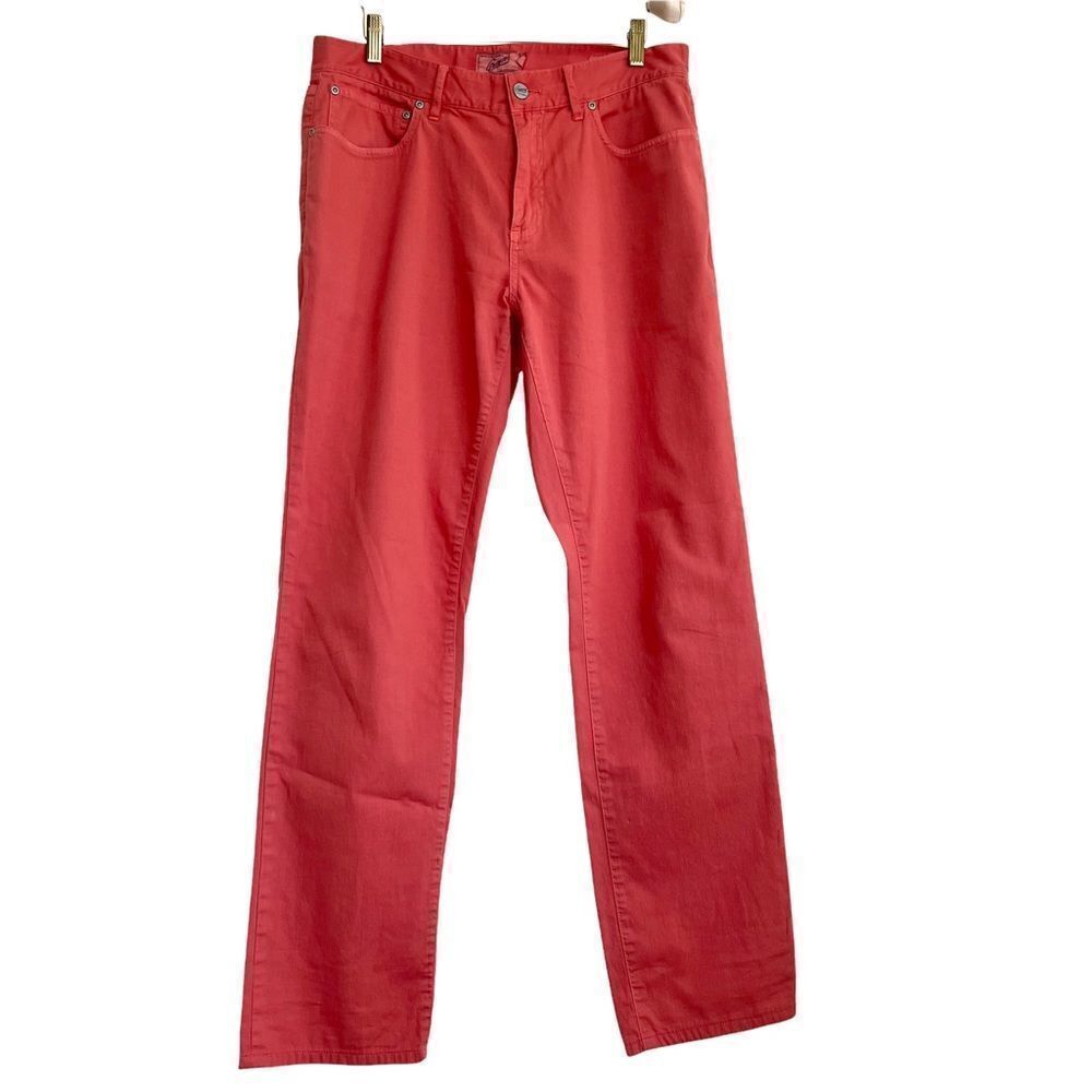 Grayers Jeans 32/34 5-Pocket Style Coral Straight Leg Jeans